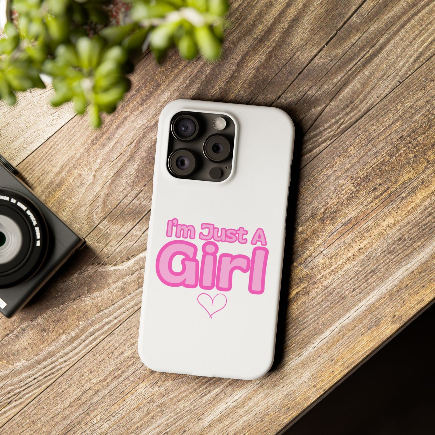 I'm Just A Girl IPhone Case